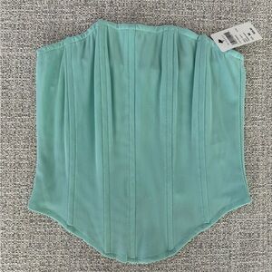 Windsor Teal Corset
